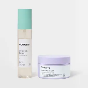Kit Creme Demaquilante Tônico Facial com Aloe Vera Océane Kit Creme Demaquilante Tônico Facial com Aloe Vera