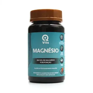 Magnésio QMaisVits 60 Cápsulas Softgel