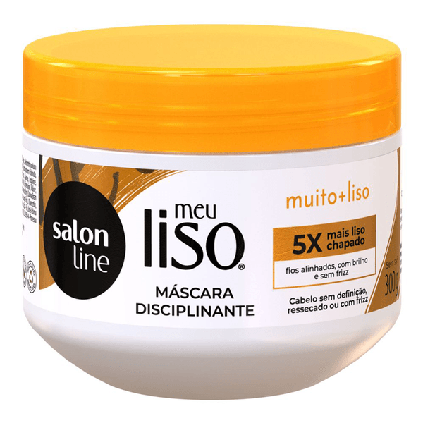 Máscara De Tratamento Salon Line Meu Liso Muito Mais Liso Amido De Milho 300g
