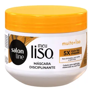 Máscara De Tratamento Salon Line Meu Liso Muito Mais Liso Amido De Milho 300g