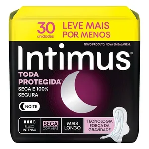 Absorvente Intimus Toda Protegida Noturno 30 Unidades