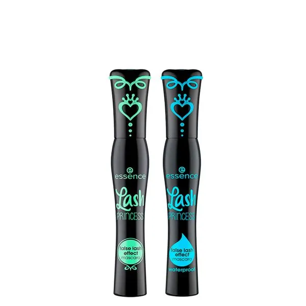 Kit Essence Máscara para Cílios Lash Princess Preta 12ml + Máscara para Cílios Waterproof Preta 12ml Kit