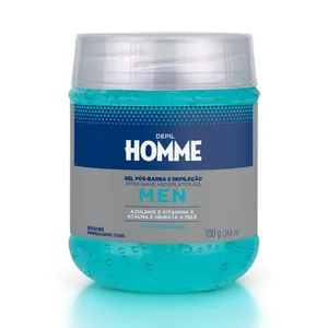 Depil Bella Homme Gel Pós-Barba e Pós-Depilação 700 g