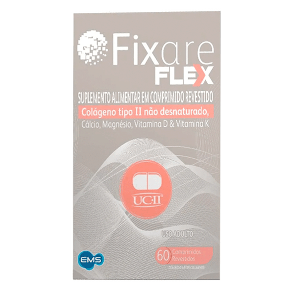 Suplemento Alimentar Fixare Flex EMS 60 Comprimidos