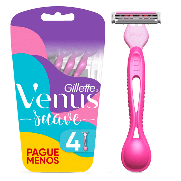 Gillette Venus Suave 4 Unidades