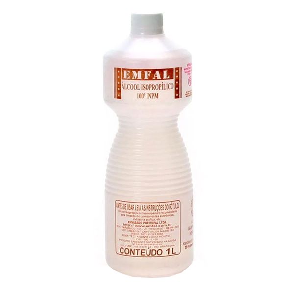 Álcool Líquido Emfal 46% 1 litro