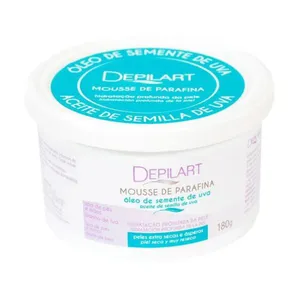 Depilador Mousse Parafina Depilart 180g Semente De Uva