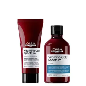 Kit L'Oreal Professionnel Série Expert Vitamino Color Spectrum Blue Shampoo 300ml + Condicionador 200ml 300ml