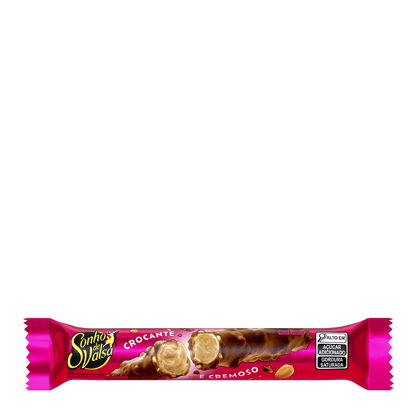 Wafer Sonho de Valsa Recheado 25g