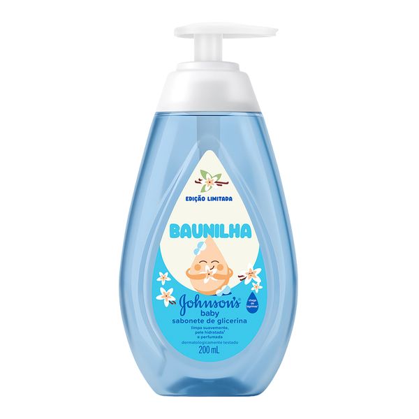 Sabonete Líquido Johnson's Baby Baunilha 200ml