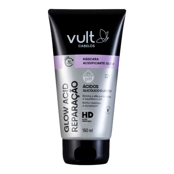 Máscara Capilar Vult Glow Acid Reparação 150ml