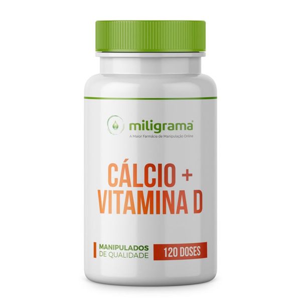 Cálcio com Vitamina D 120 Doses