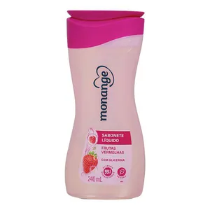 Sabonete Líquido Monange Frutas Vermelhas 240ml