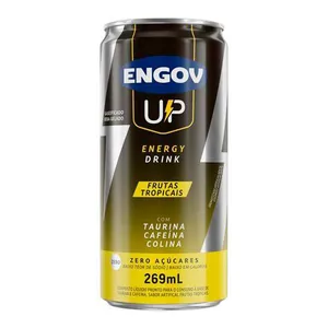Energético Engov Up Frutas Tropicais Zero Açúcar 269ml