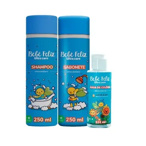 Kit Bebê Feliz Banho Completo
