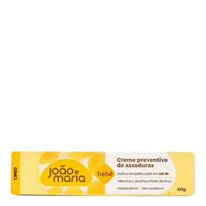 Creme Preventivo de Assadura João e Maria 40g
