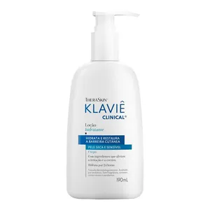 Loção Hidratante Corporal Theraskin Klaviê Clinical Pele Seca e Sensível 190ml