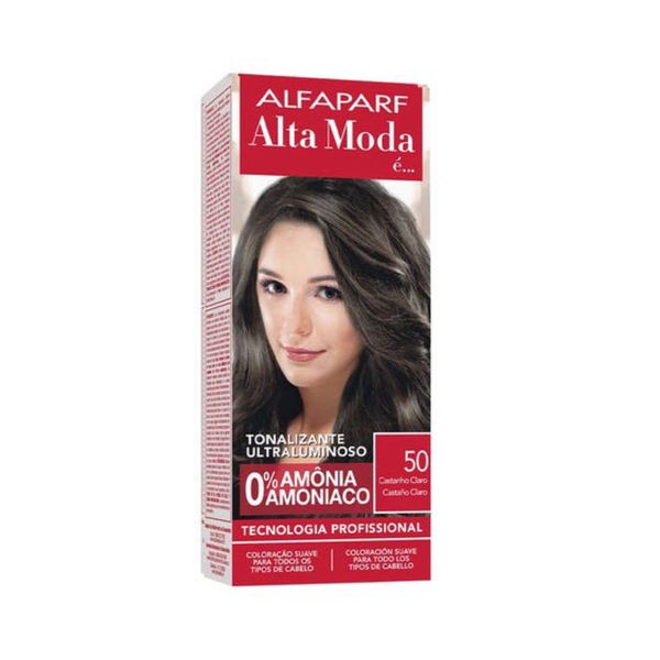 Tintura Alta Moda Tonalizante 50 Castanho Claro