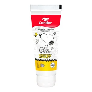 Gel Dental Condor Snoopy Menta Suave 100g