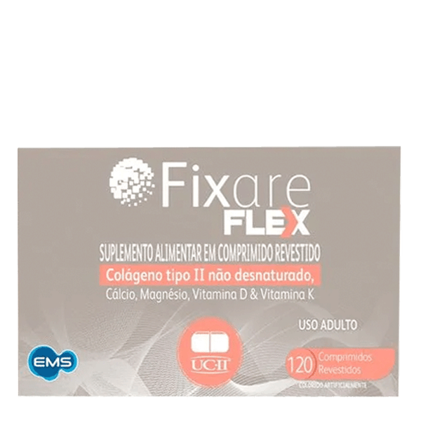 Suplemento Alimentar Fixare Flex EMS 120 Comprimidos