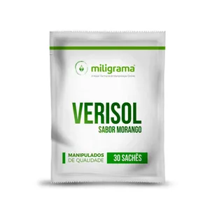 Verisol 2,5g Sachês Sabor Morango 30 Unidades