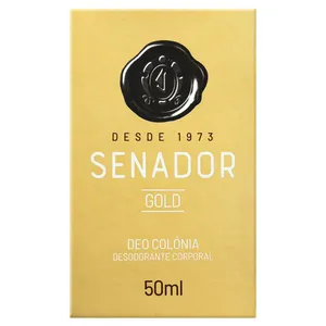 Deo Colônia Senador Gold Masculino 50ml
