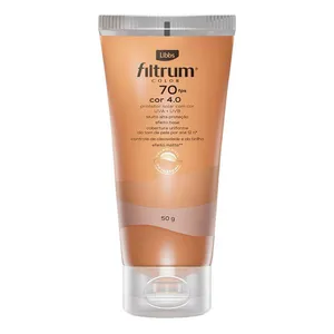 Protetor Solar Facial Libbs Filtrum FPS 70 Color Cor 4.0 50g