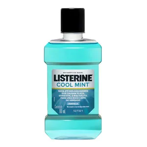 Enxaguante Bucal Listerine Cool Mint - 60ml Antisséptico Bucal Listerine Cool Mint Mini 60ml