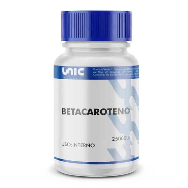 Betacaroteno 25000ui 30 Cápsulas