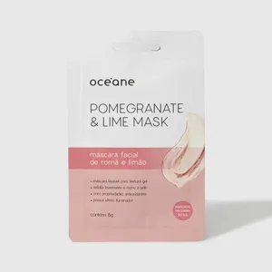 Máscara Facial de Romã e Limão - Pomegranate And Lime Mask 8g Não