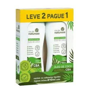 Sabonete Íntimo com Óleo de Coco - 210ml - Kit com 2 Unidades