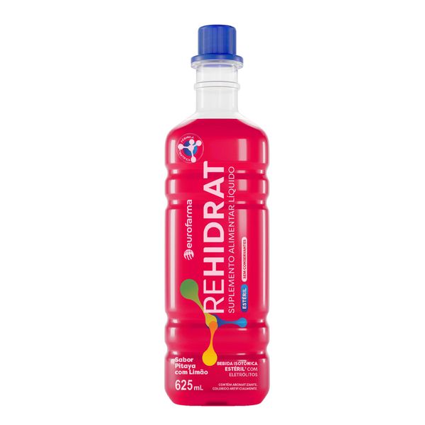 Bebida Isotônica Rehidrat com Eletrólitos Pytaia E Limão 625ml