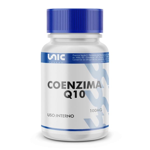 Coenzima q10 Ubiquinona 100mg 90 Cápsulas 30 Cápsulas 30 Cápsulas