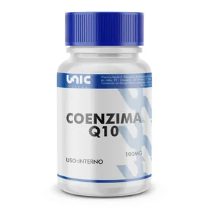 Coenzima q10 Ubiquinona 100mg 90 Cápsulas 90 Cápsulas 90 Cápsulas