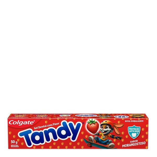Pasta de Dente Infantil Colgate Tandy Morangostoso 50g