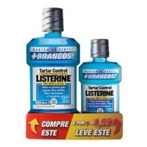 Enxaguante Bucal Listerine Tartar Control 500ml + 250ml