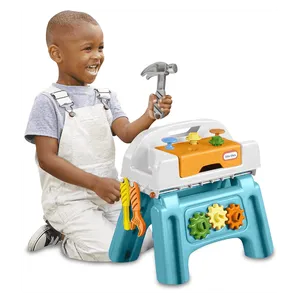 Bancada Infantil Ferramentas Oficina Marceneiro Little Tikes