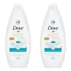 Kit com 2 Unidades de Dove Sabonete Líquido Cuida & Protege Frasco 250Ml