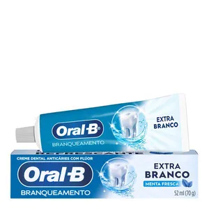 Pasta de Dente Oral-B Extra Branco 1 Unidade de 70g