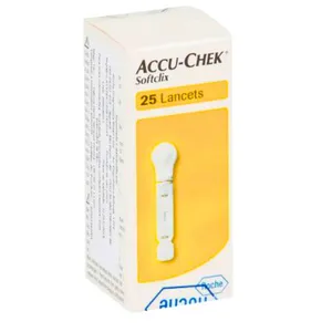 Lancetas Accu-Chek Softclix C/25 roche glicemia