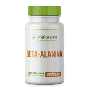 Beta-alanina 500mg 60 Cápsulas