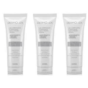 Kit 3x Hidratante Intimo Feminino Lubrificante Para Região Pélvica 220ml