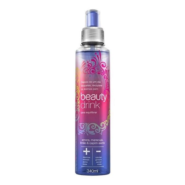 Beauty Drink amora/maracujá/limão/capim santo 340ml