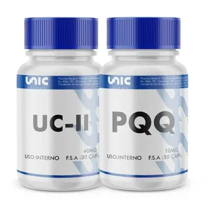 Kit colageno tipo 2 (UC2) 30caps + pqq (Pirroloquinolina quinona) 10mg 30Caps