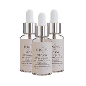 Kit 3 Sérum Antiacne Pele Oleosa
