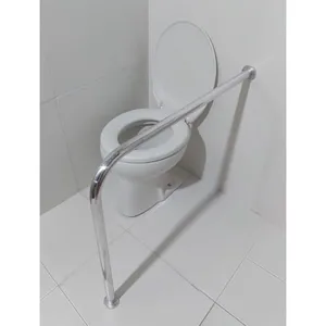 Barra Apoio P/ Vaso Sanitário 80x80 Corrimão Em L
