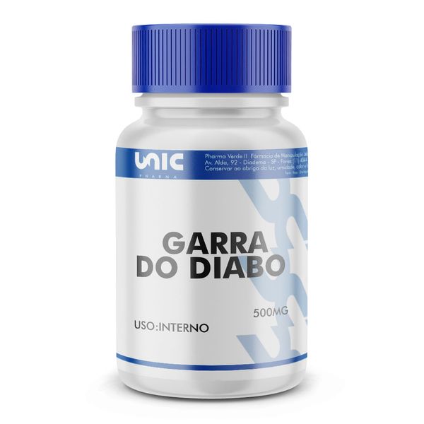 Garra do diabo 500mg 60 Cápsulas
