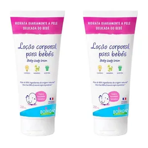 Kit com 2 Unidades de Loção Corporal Para Bebês Boiron 200ml