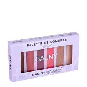 Bauny Palette de Sombras Vegano Basic Not Today - Paleta de Sombras 10,2g NULO