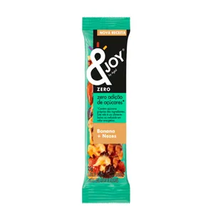 Barra de Nuts &Joy Banana e Nozes Zero Açúcar 25g